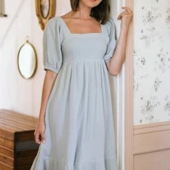 In Loom Best Sellers Belinda Babydoll Midi Dress