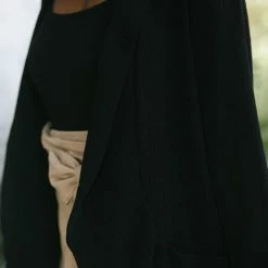 Lush Micah Open Front Blazer