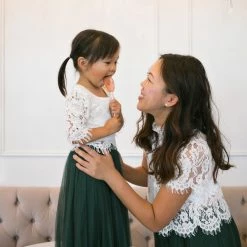 Lucy Paris Mini Vienna Pleated Tulle Skirt