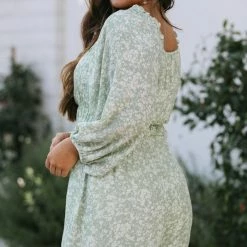 Peach Love California Clothing Alba Puff Sleeve Romper