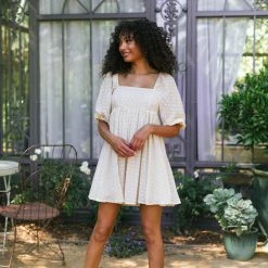 Storia Clothing Amber Babydoll Mini Dress