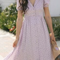 In Loom Clothing Jada Collared Midi Dress