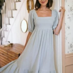 In Loom Best Sellers Belinda Babydoll Midi Dress