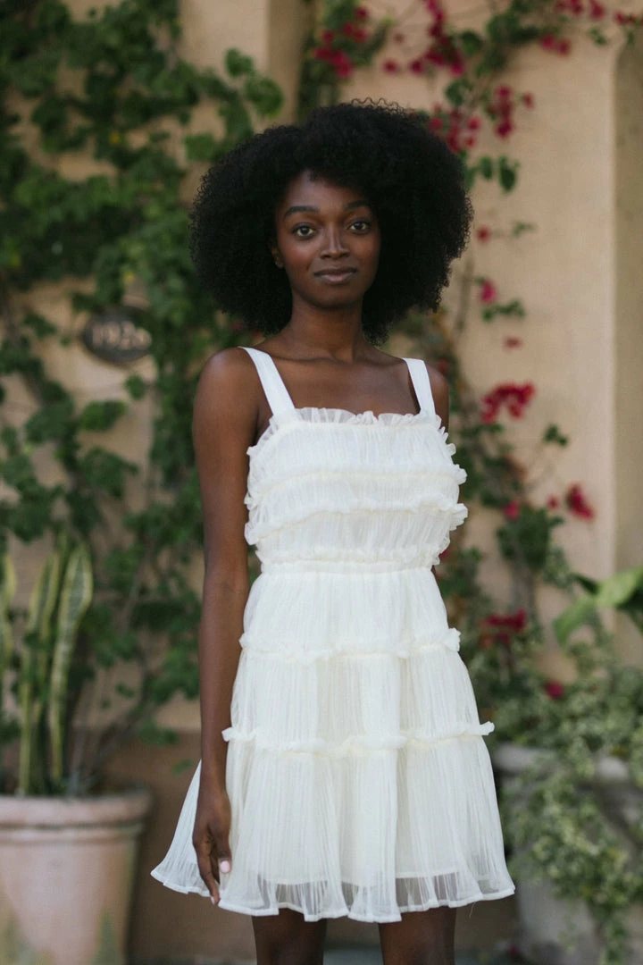 Just Me Alana Tulle Mini Dress