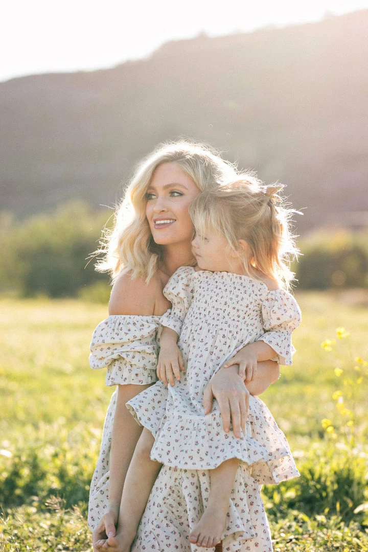 & Merci Mini Adalyn Smocked Dress Kids