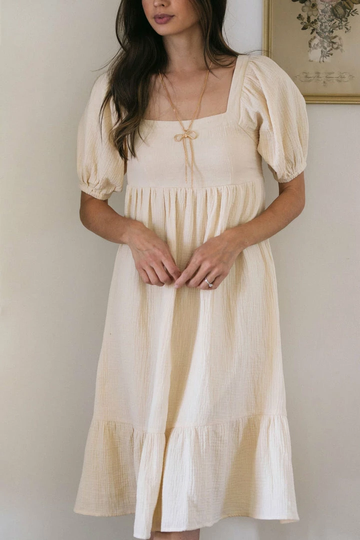 In Loom Best Sellers Belinda Babydoll Midi Dress