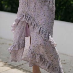 Lush Bridal Chelsea Tiered Ruffle Dress