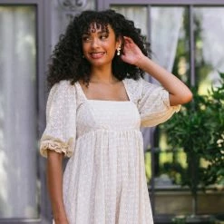 Storia Clothing Amber Babydoll Mini Dress