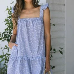 Lush Anne Ruffled Mini Dress