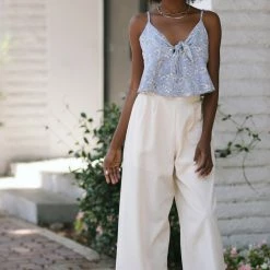 Lush Work Essentials Lennon Wide Leg Pants