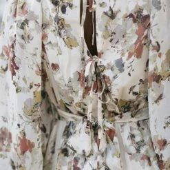 Storia Roseanne Surplice Midi Dress Maternity Friendly