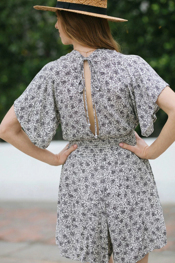 Final Touch Aurora V-Neck Romper Clothing