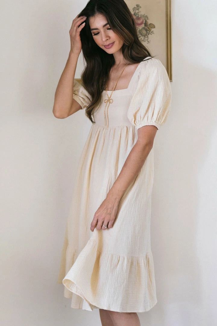 In Loom Best Sellers Belinda Babydoll Midi Dress