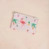 Fame Accessories Gina Pink Flamingo Clutch
