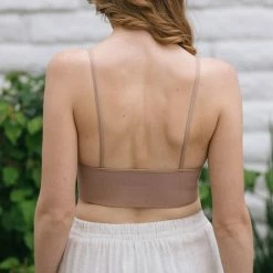 By Together Jenna Ribbed Triangle Cami Bra