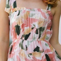 Blu Pepper Nia Tie Shoulder Dress