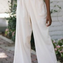 Lush Work Essentials Lennon Wide Leg Pants