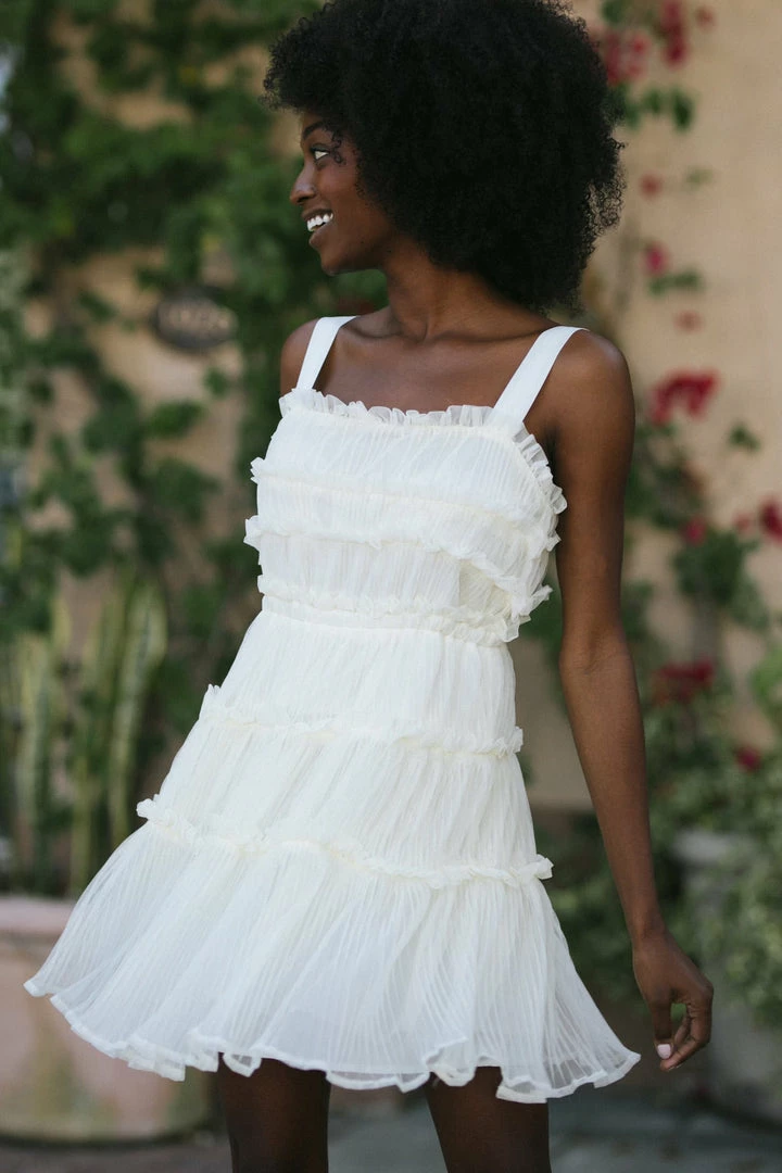 Just Me Alana Tulle Mini Dress