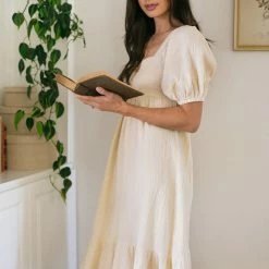 In Loom Best Sellers Belinda Babydoll Midi Dress