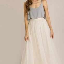 Maniju Bridal Anabelle Tulle Maxi Skirt