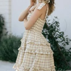 Storia Clothing Andie Tie Shoulder Dress