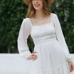 Papermoon Becky Crinkled Mini Dress