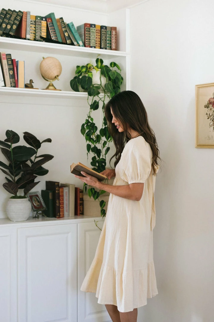 In Loom Best Sellers Belinda Babydoll Midi Dress