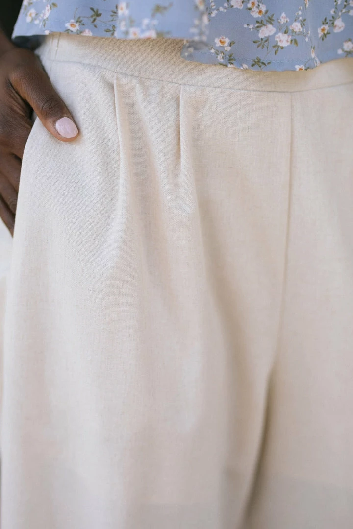 Lush Work Essentials Lennon Wide Leg Pants