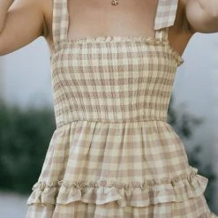 Storia Clothing Andie Tie Shoulder Dress