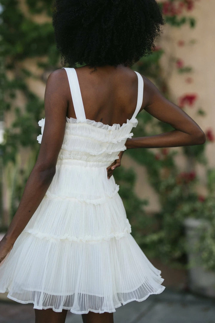 Just Me Alana Tulle Mini Dress