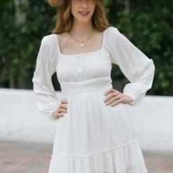 Papermoon Becky Crinkled Mini Dress