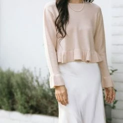 Dress Forum Candice Ruffled Sweater Work Essentials