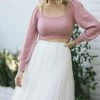 Mimosa Gloria Puff Sleeve Sweater Maternity Friendly