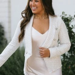 Fore Collection Arabella Tweed Blazer