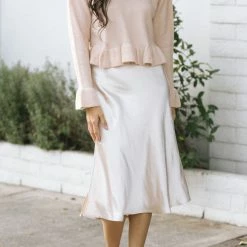 Dress Forum Candice Ruffled Sweater Work Essentials