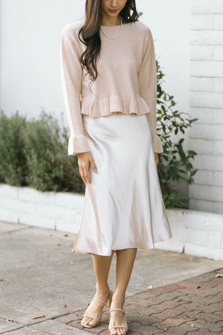 Dress Forum Candice Ruffled Sweater Work Essentials