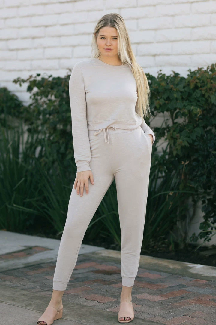 Hyfve Carina Cropped Crew Neck Sweater Clothing