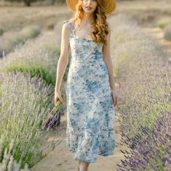 Sundayup Charlene Tie Shoulder Dress