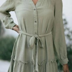 Blu Pepper Elaine Mini Shirt Dress Clothing