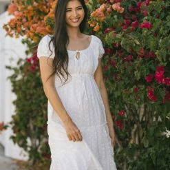 In Loom Camille Tiered Eyelet Dress