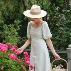 Aakaa Aspen Buttoned Midi Dress