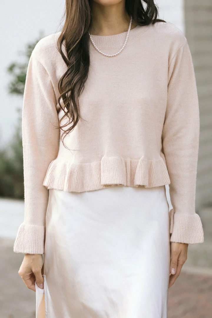 Dress Forum Candice Ruffled Sweater Work Essentials