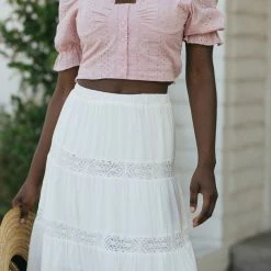 HYFVE Clara Sweetheart Crop Top Clothing