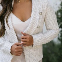 Fore Collection Arabella Tweed Blazer