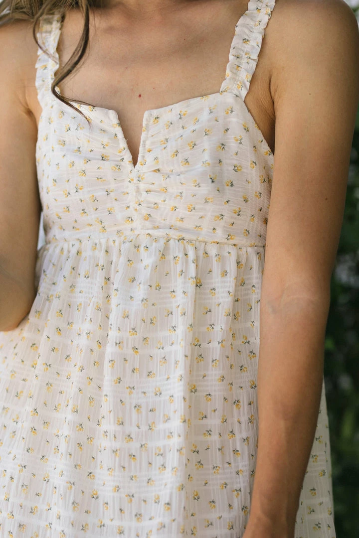 Storia Brenda Tie Back Mini Dress Clothing