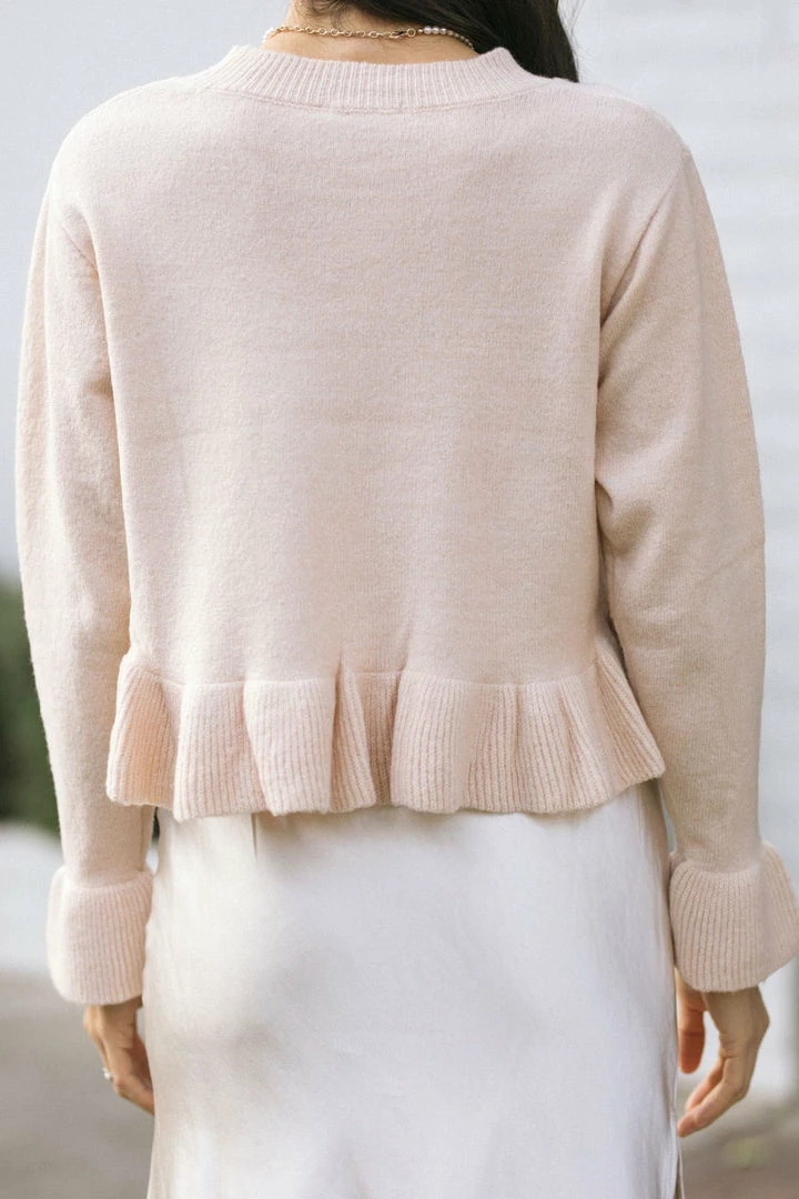 Dress Forum Candice Ruffled Sweater Work Essentials