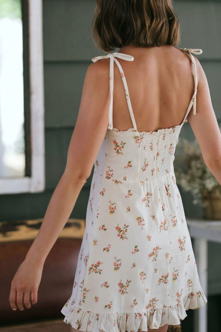 Audrey 3+1 Cameron Sweetheart Mini Dress Clothing