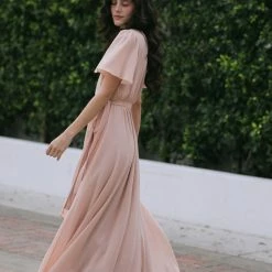 Soieblu Bridal Danielle Surplice Wrap Dress