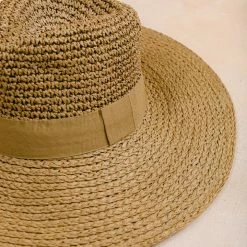 Fame Swim Alice Straw Wide Brim Hat