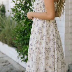 Storia Christina Smocked Maxi Dress